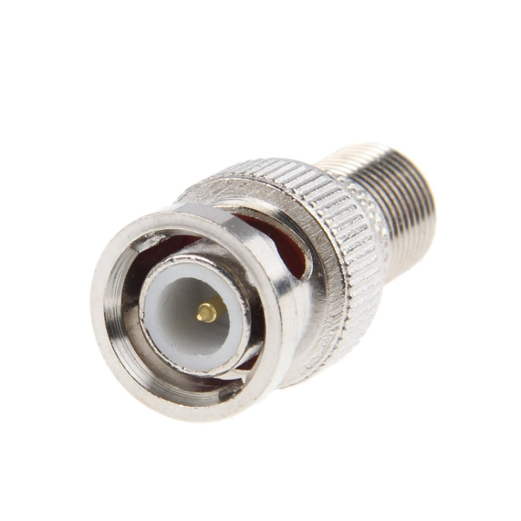 10-Piece BNC Plug to F Jack Connector Set with Long-Lasting Durability