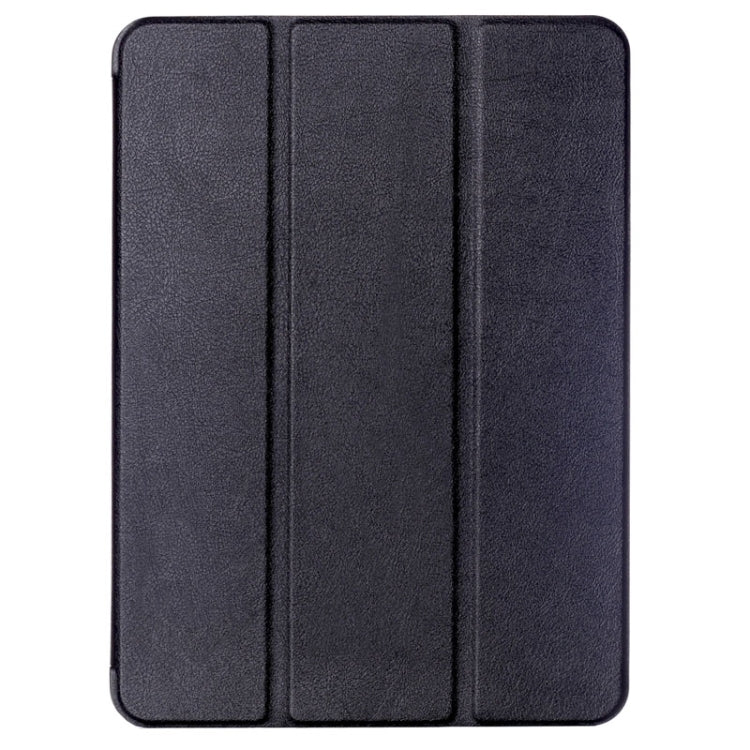 Custer Texture Horizontal Flip Leather Case with 3-folding Holder for Galaxy Tab S2 9.7 / T815(Black)