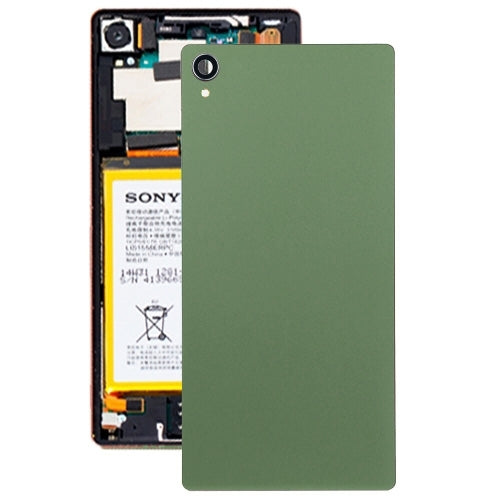 Green Replacement Glass Back Cover for Sony Xperia Z3 / D6653