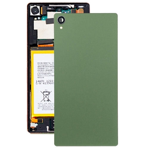 Green Replacement Glass Back Cover for Sony Xperia Z3 / D6653