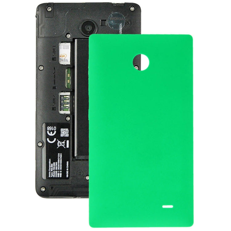 Nokia X Green Plastic Battery Back Cover with Side Button