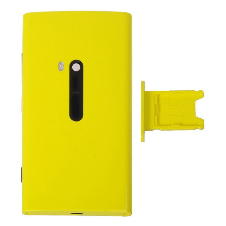Vibrant Yellow Back Cover + SIM Card Tray for Nokia Lumia 920 - Genuine Replacement Parts