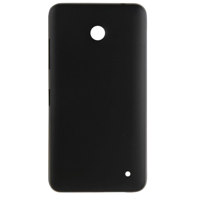 Frosted Black Back Cover for Nokia Lumia 630 - High-Quality Replacement