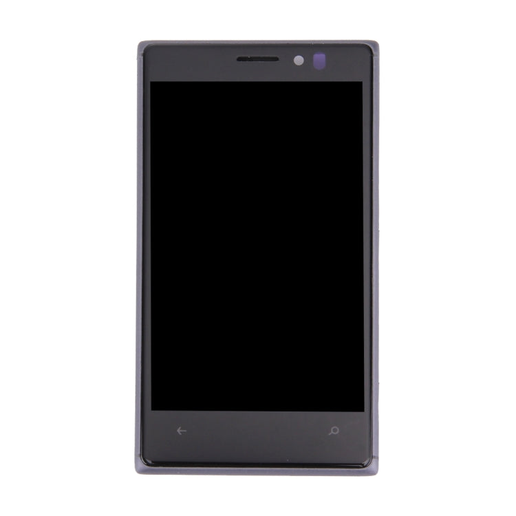 Black LCD Display + Touch Panel with Frame for Nokia Lumia 925