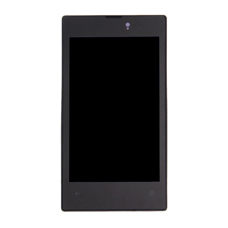 Nokia Lumia 520 LCD Display + Touch Panel with Frame (Black)