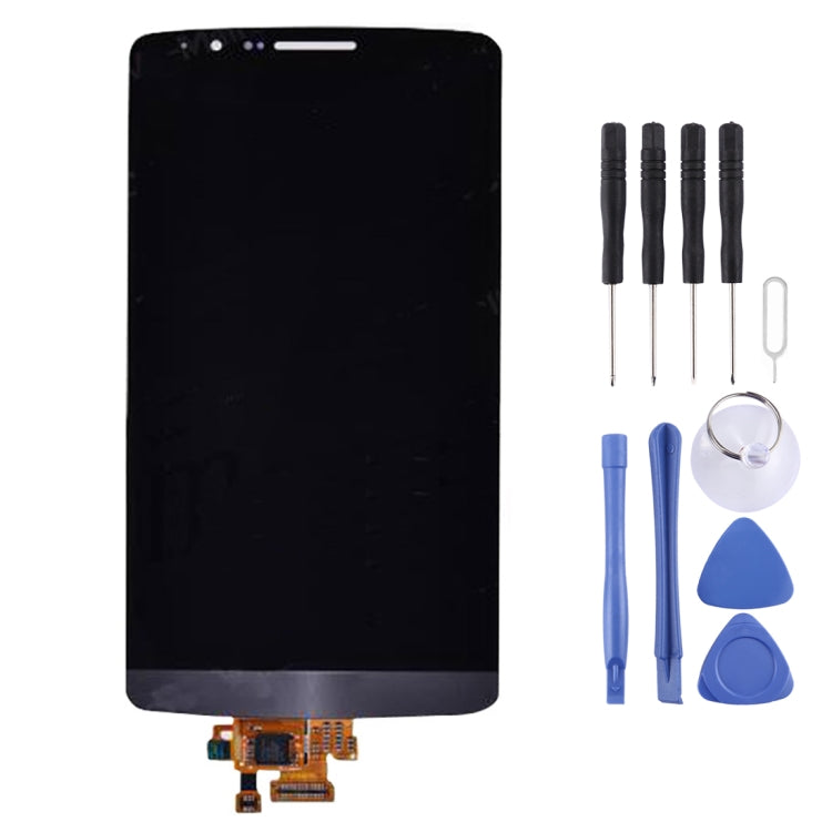 Black Full Assembly LCD Screen and Digitizer for LG G3 / D850 / D851 / D855