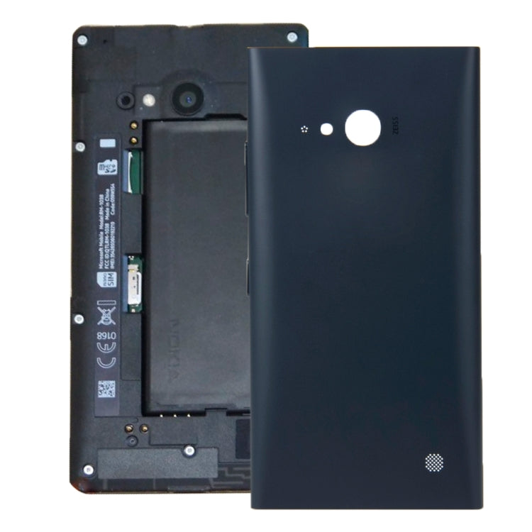 Battery Back Cover for Nokia Lumia 735 in Black