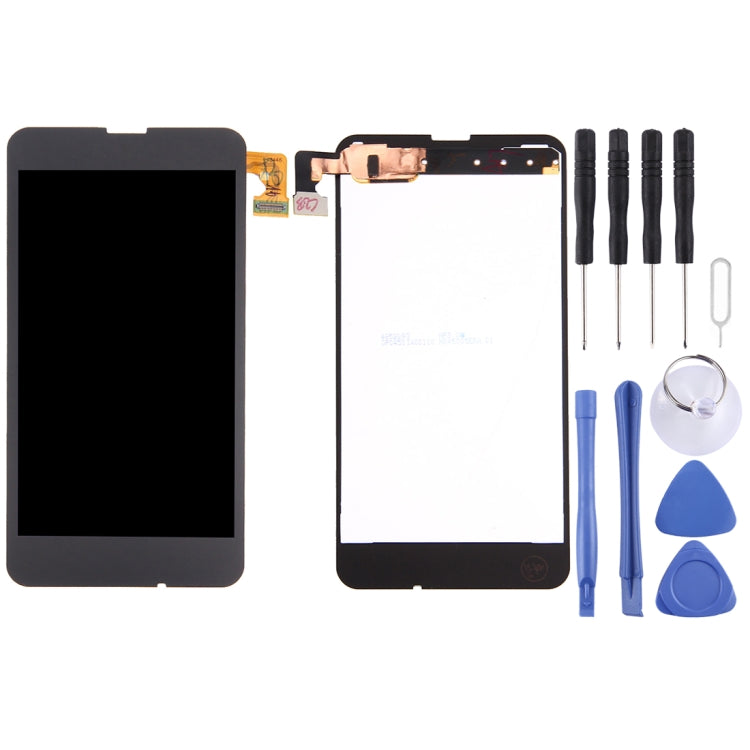 Nokia Lumia 630 Black LCD Screen and Digitizer Full Assembly