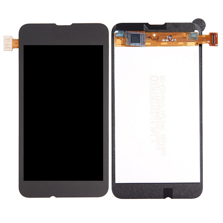 Complete Black LCD Screen and Touch Digitizer Assembly for Nokia Lumia 530