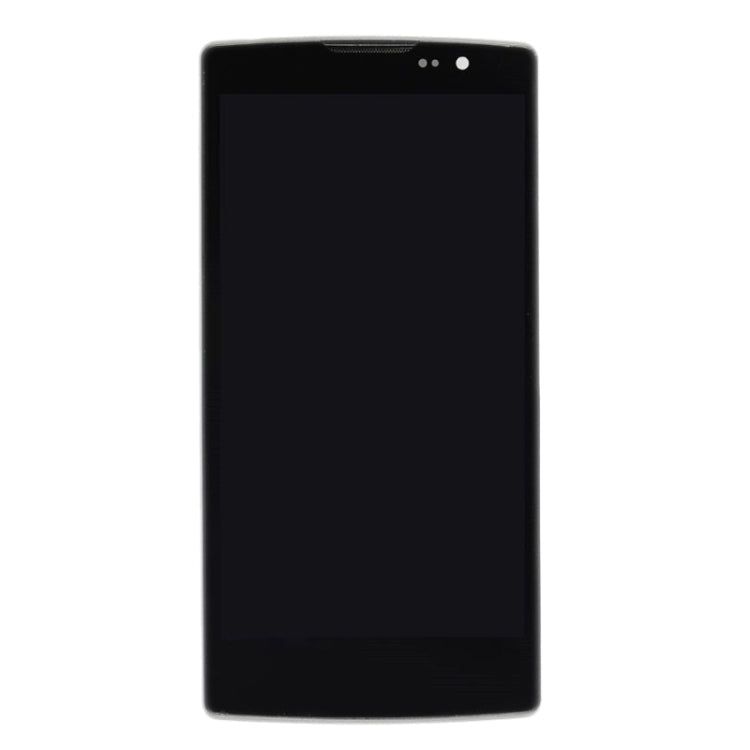 Black LCD Screen and Digitizer Full Assembly with Frame for LG SPIRIT H440n/H441/H443