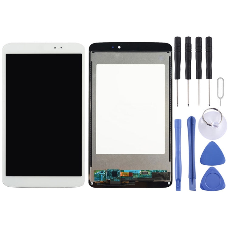 Replacement LCD Display and Touch Panel for LG G Pad 8.3 / V500 (WiFi Version)(White)