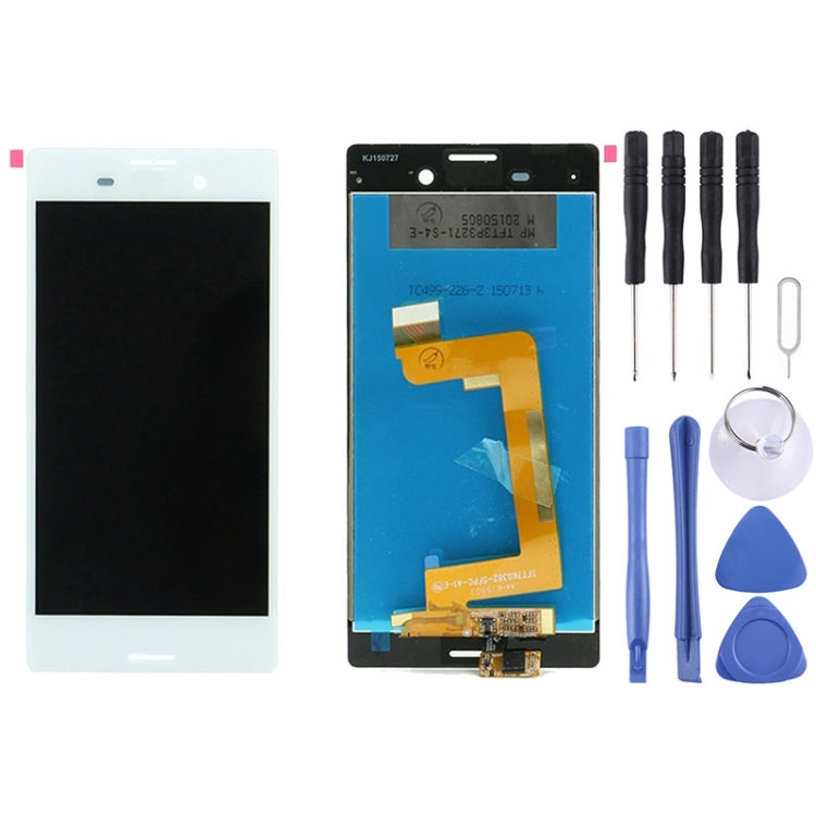 Sony Xperia M4 Aqua LCD Display and Touch Panel Replacement (White)