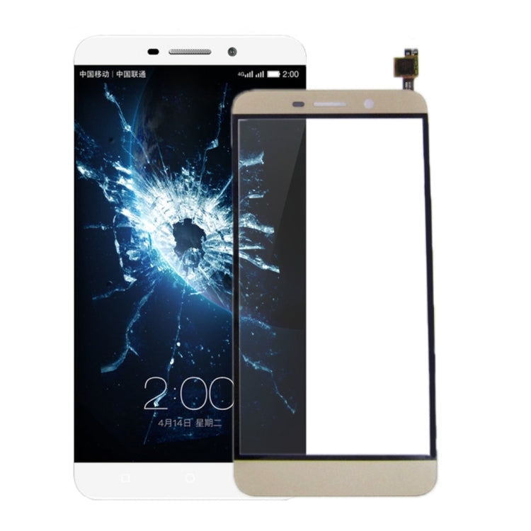 Gold Touch Panel for Letv Le One Pro / X800