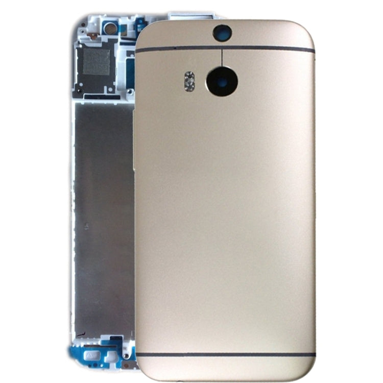 Gold Back Housing Cover for HTC One M8