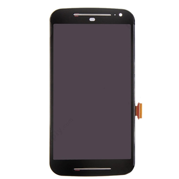 Motorola Moto G2 LCD + Frame + Touch Pad Assembly Upgrade (Black)