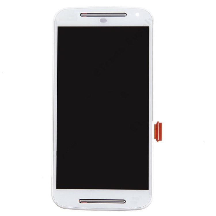Motorola Moto G2 3-in-1 LCD, Frame, & Touch Pad Replacement (White)