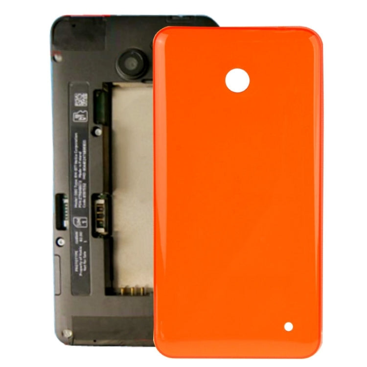 Battery Back Cover + Side Button for Nokia Lumia 635 (Orange)