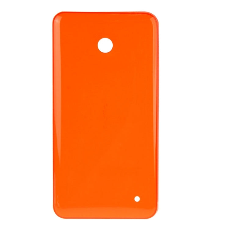 Battery Back Cover + Side Button for Nokia Lumia 635 (Orange)