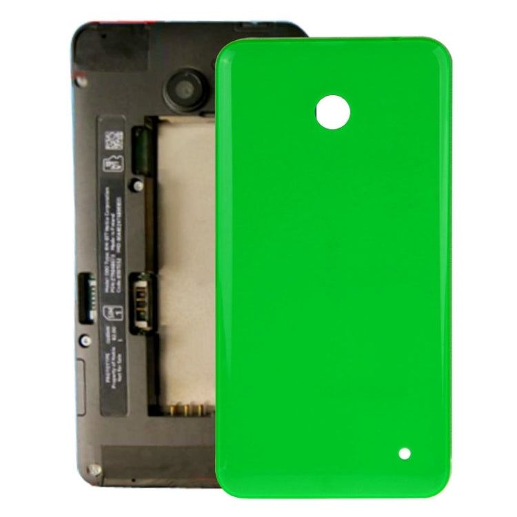 Green Housing Battery Back Cover with Side Button for Nokia Lumia 635