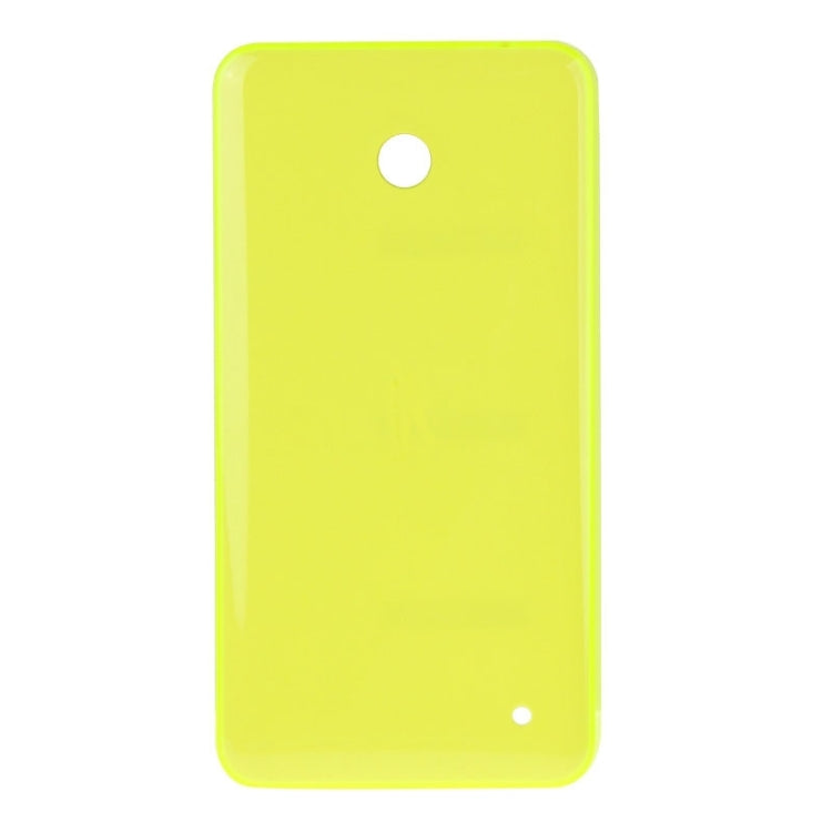 Yellow Housing Battery Back Cover with Side Button for Nokia Lumia 635 - Protects Against Water, Dust, and Scratches