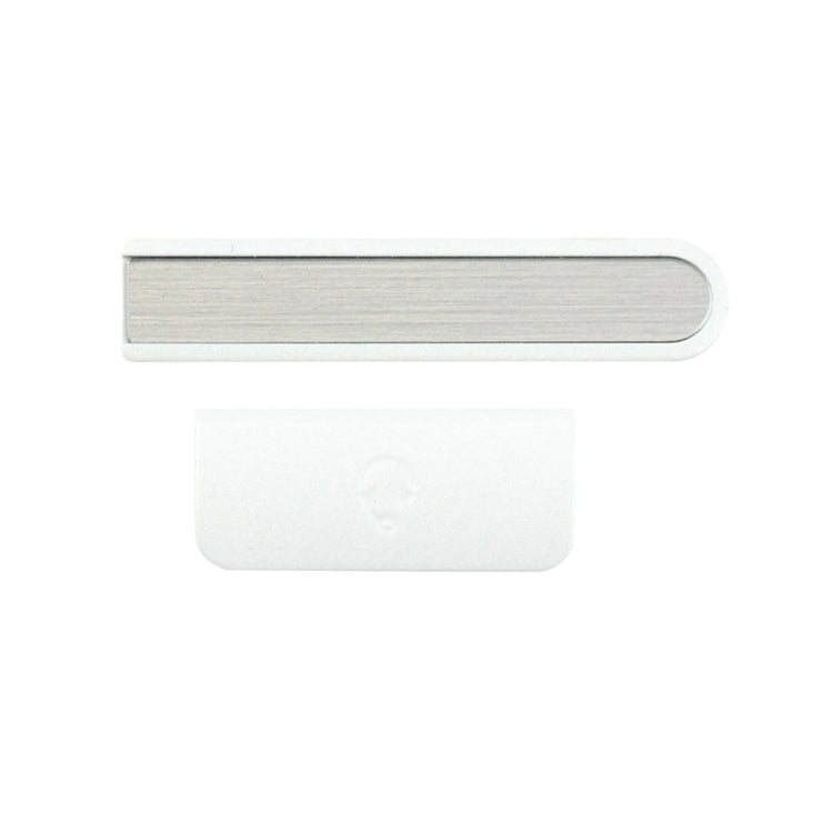 Silver Earphone and Volume Button for Sony Xperia ZR / M36h