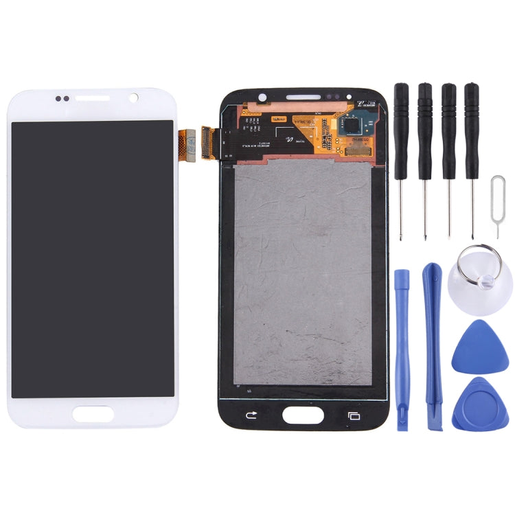 Replacement LCD Display + Touch Panel for Galaxy S6 / G9200, G920F, G920FD, G920FQ, G920, G920A, G920T, G920S, G920K, G9208, G9208/SS, G9209(White)