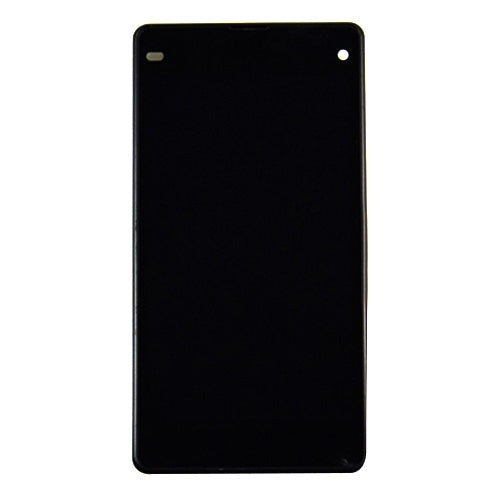 Replacement LCD Screen and Touch Panel with Frame for Sony Xperia Z1 Compact in Black