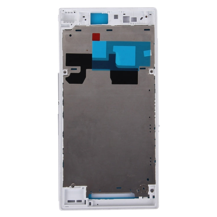 Front Housing LCD Frame Bezel Plate for Sony Xperia Z Ultra / XL39h / C6802 (White)