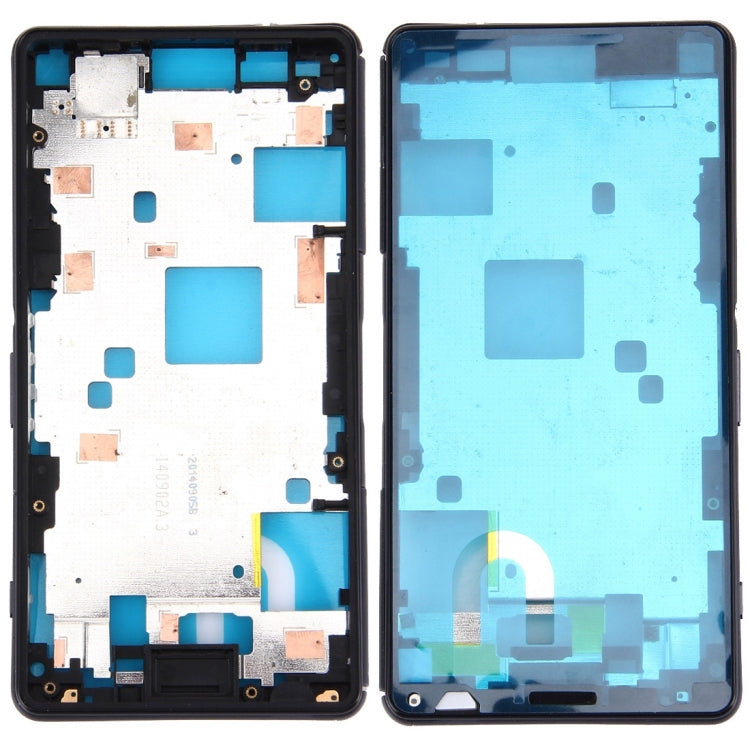 High-Quality Black Front Housing LCD Frame Bezel Plate for Sony Xperia Z3 Compact / D5803 / D5833 (Black)