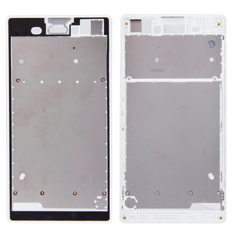 Sony Xperia T3 White Front Housing Replacement With Adhesive Sticker