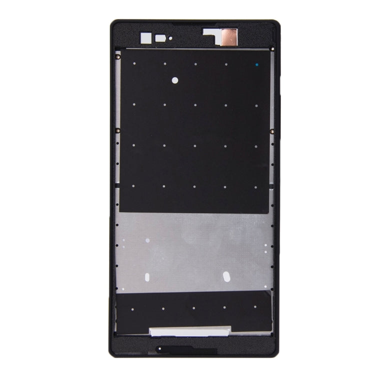 Sony Xperia T2 Ultra Front Housing Replacement (Black) with Adhesive Sticker