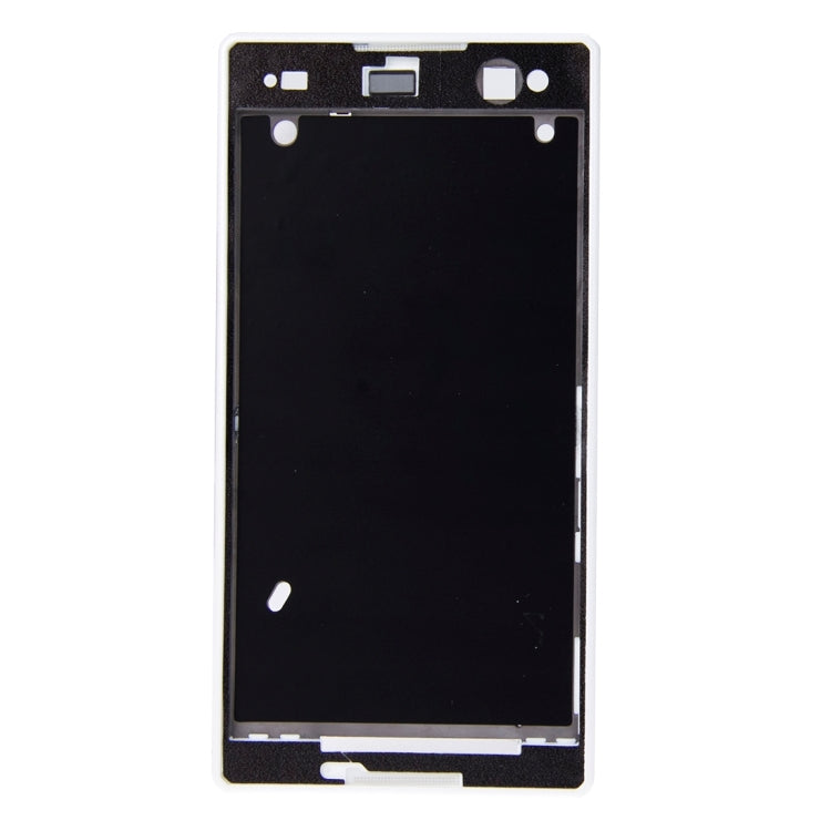 Front Housing Replacement with Adhesive for Sony Xperia C3 (White)