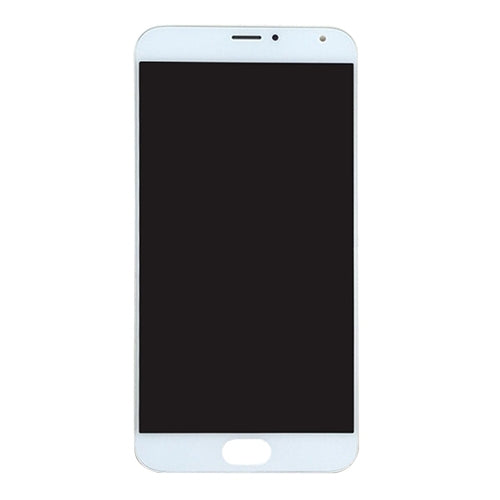 Replacement LCD Screen and Digitizer Full Assembly with Frame for Meizu MX5 (White)
