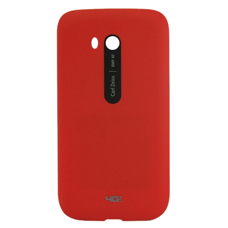 Red Smooth Surface Plastic Back Housing Cover for Nokia Lumia 822