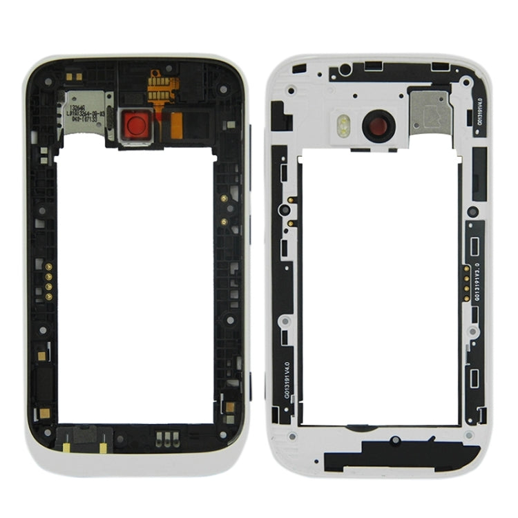 White Middle Frame Bezel Replacement for Nokia Lumia 822