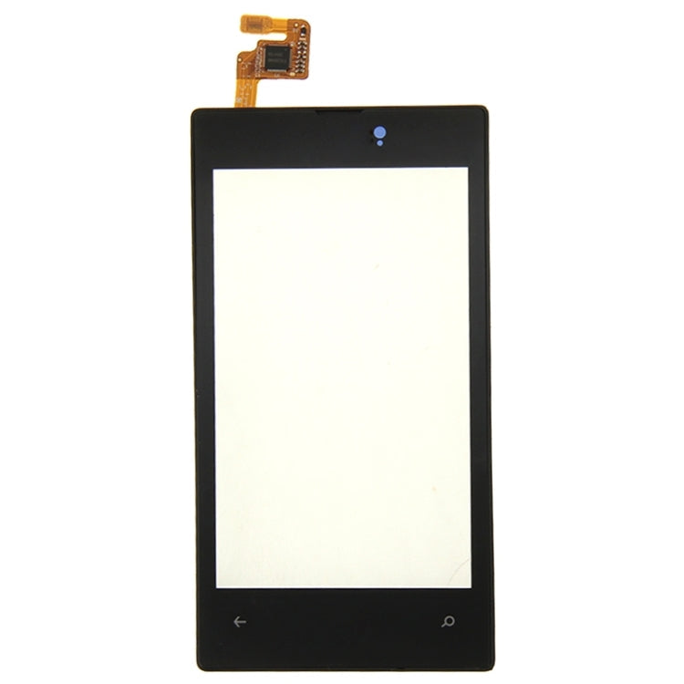Black Touch Panel with Frame for Nokia Lumia 520