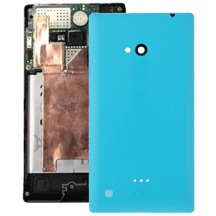 Blue Frosted Plastic Back Housing Cover for Nokia Lumia 720 with Enhanced Grip