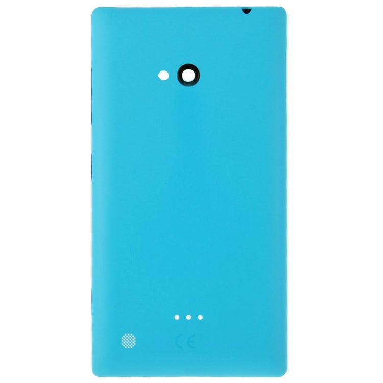 Blue Frosted Plastic Back Housing Cover for Nokia Lumia 720 with Enhanced Grip