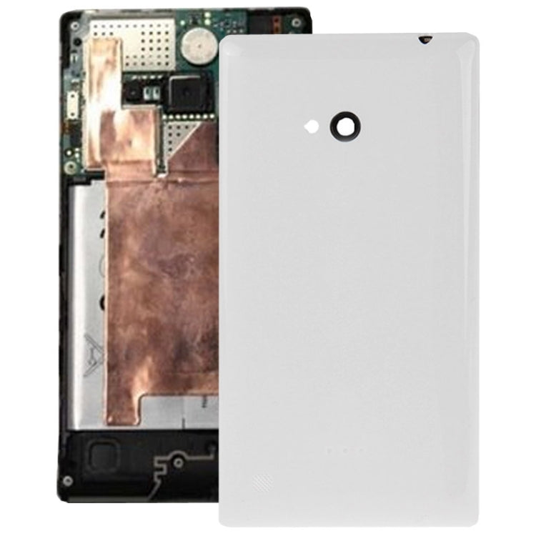 White Smooth Surface Replacement Back Housing Cover for Nokia Lumia 720