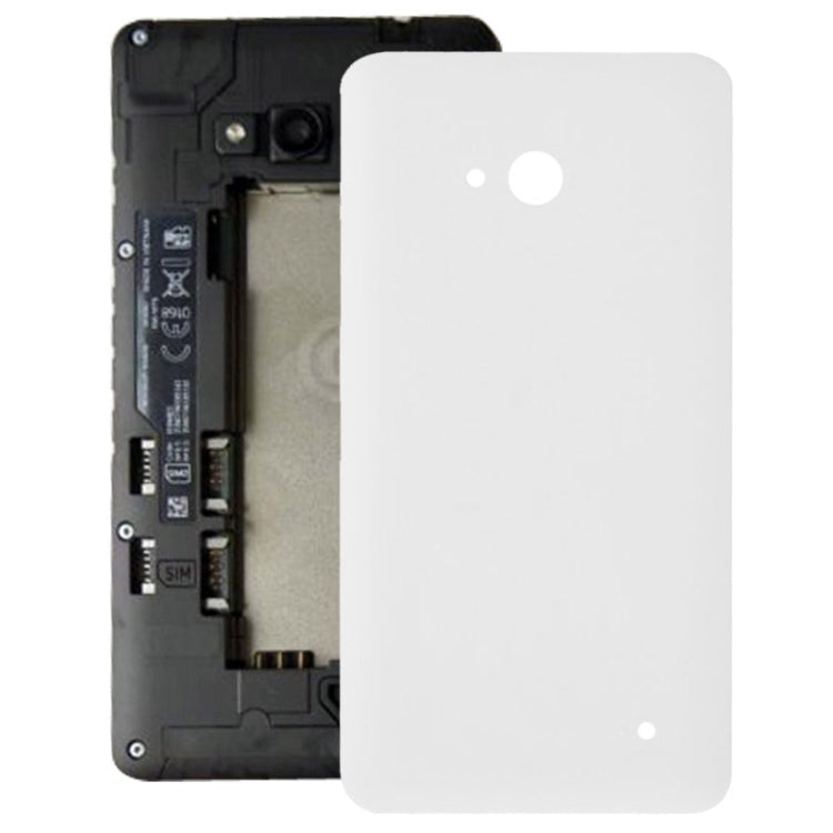 White Frosted Plastic Back Cover for Microsoft Lumia 640