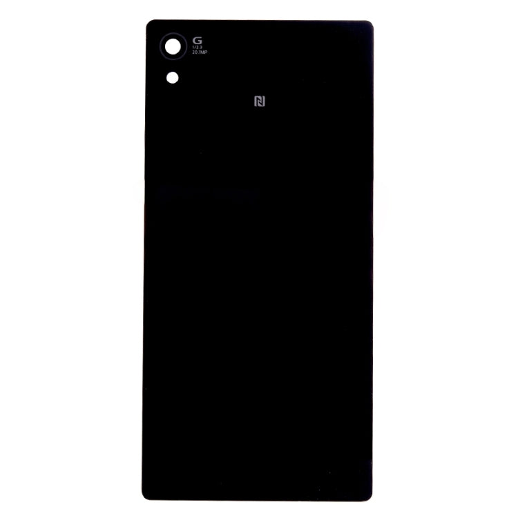 Premium Black Glass Back Housing Cover for Sony Xperia Z4