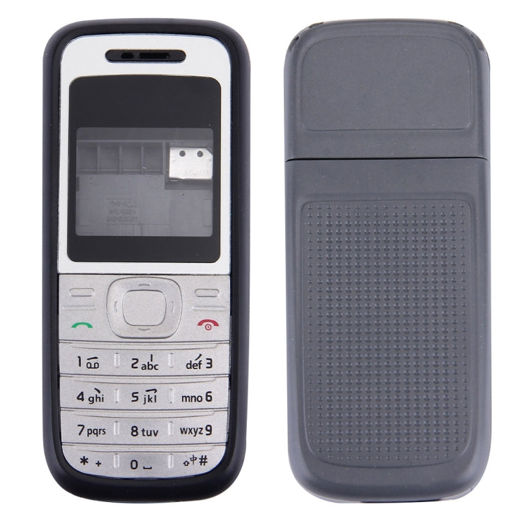Full Housing Cover Set for Nokia 1200/1208/1209 - Black