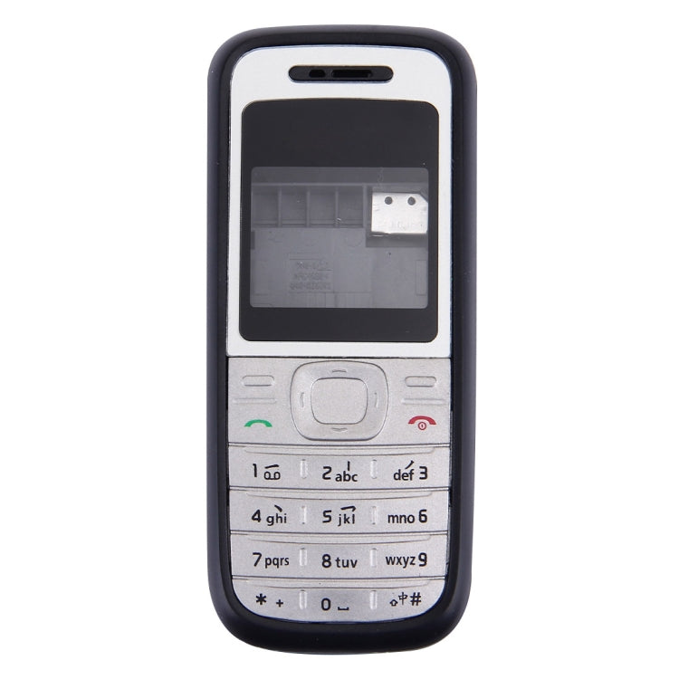 Full Housing Cover Set for Nokia 1200/1208/1209 - Black