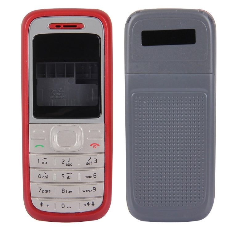 Red Full Housing Cover for Nokia 1200/1208/1209