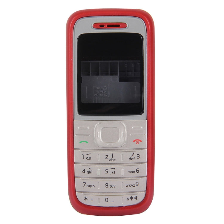 Red Full Housing Cover for Nokia 1200/1208/1209