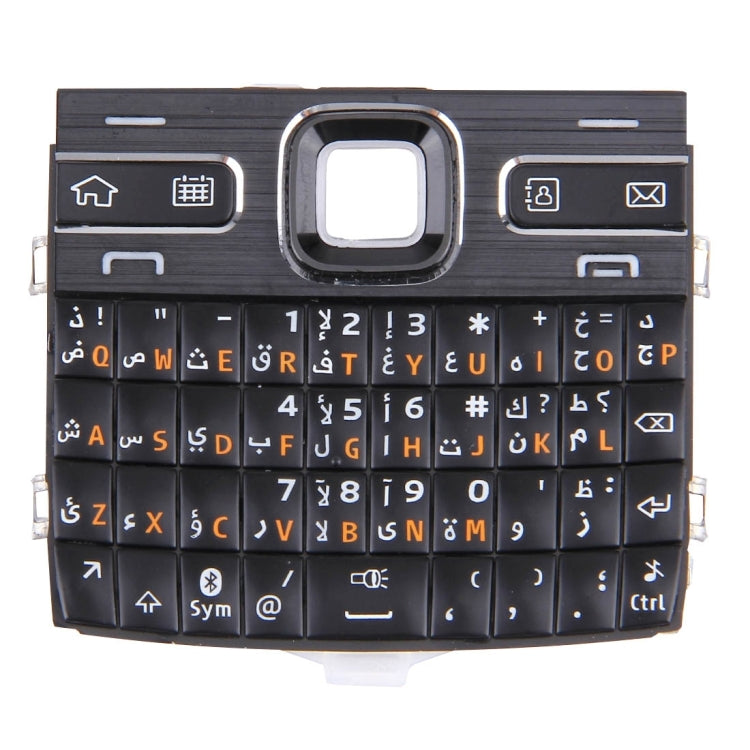 Nokia E72 Replacement Keypad Housing with Menu Buttons (Black)
