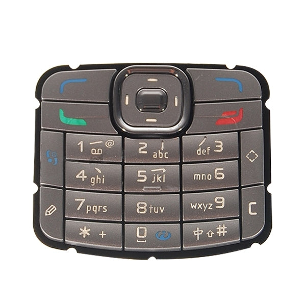 Silver Replacement Keypad Housing with Menu Buttons for Nokia N70