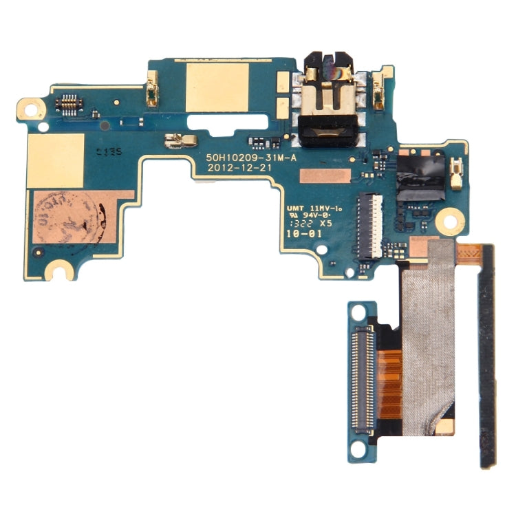 Mainboard, Volume Control Button, and Earphone Jack Flex Cable for HTC One M7 / 801e / 801n