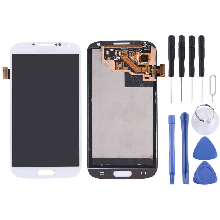LCD Display and Touch Panel Replacement for Galaxy S IV/i9500 (White)