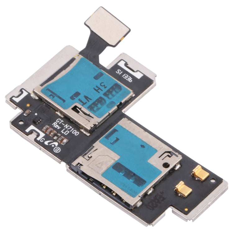 SIM Card Holder Socket Flex Cable for Samsung Galaxy Note II / N7100